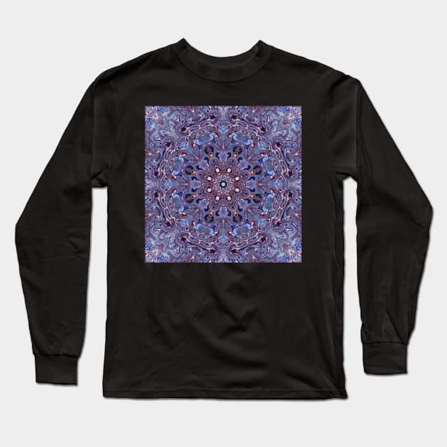 Fractal mandala Long Sleeve T-Shirt by krinichnaya